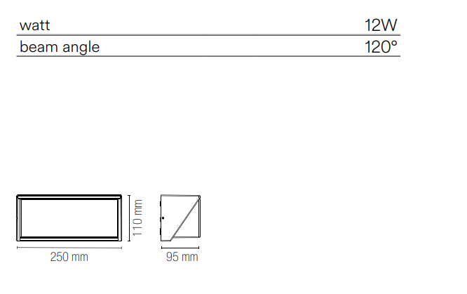 Applique per esterno in alluminio bianco o antracite IP54 led integrato con regolazione luce 3000-4000°k 12W 1550 lumen LUXON Applique per esterno in alluminio bianco o antracite IP54 led integrato con regolazione luce 3000-4000°k 12W 1550 lumen LUXON